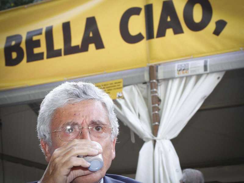 Massimo D'Alema (foto LaPresse)