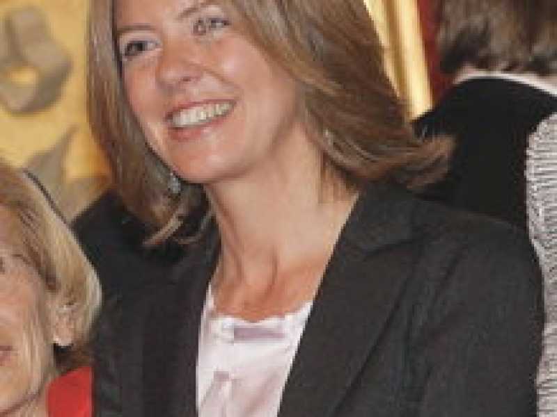 La ministra del primo banco