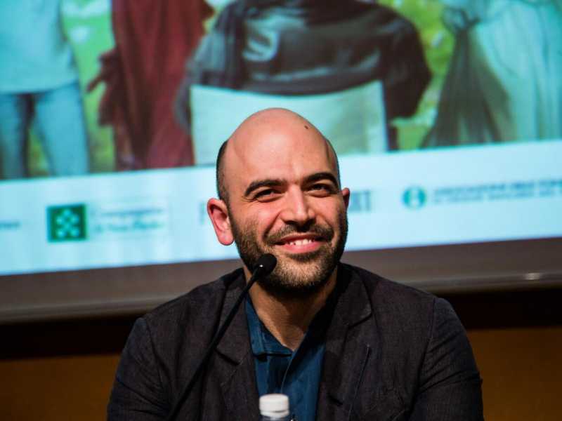 Roberto Saviano (foto LaPresse)