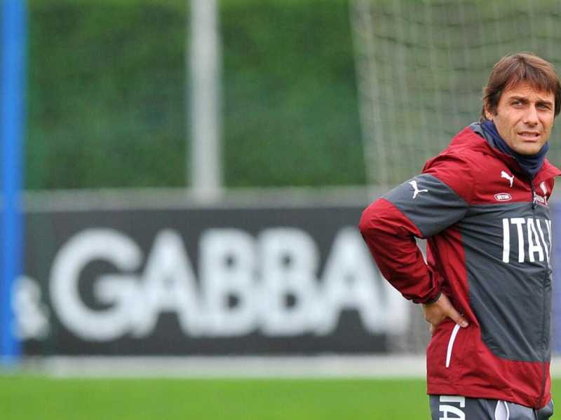Il ct della Nazionale Antonio Conte (foto LaPresse)