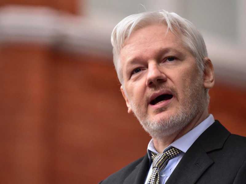 Julian Assange (foto laPresse)
