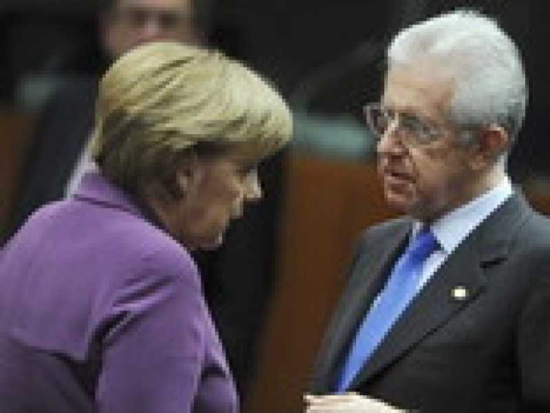 Monti chiarisce l'equivoco sulla Merkel