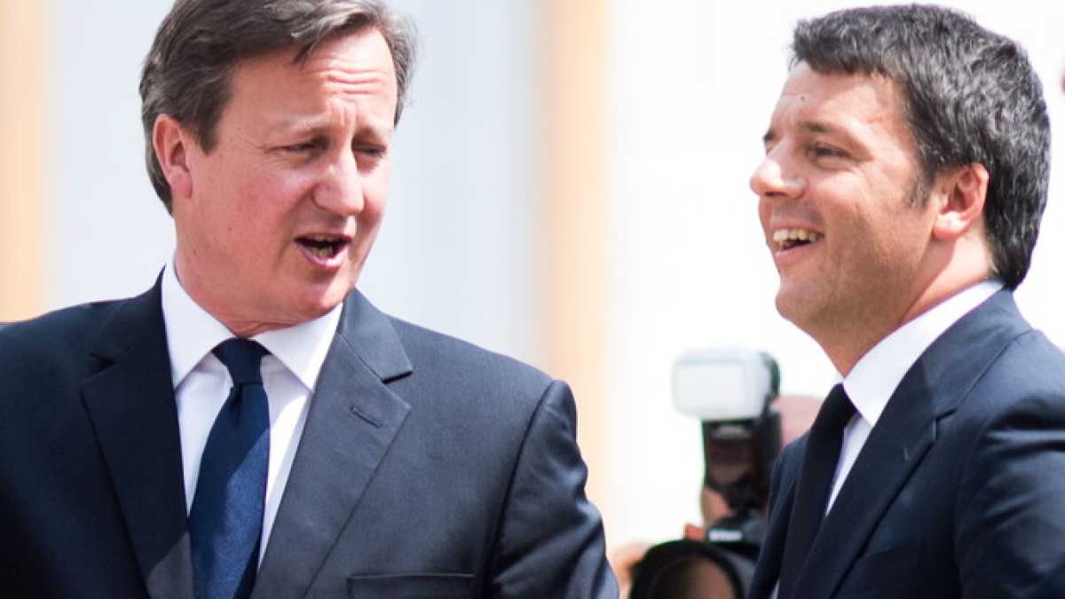 Immagine di Cameron cerca il sostegno di Renzi per un'Europa a due velocità