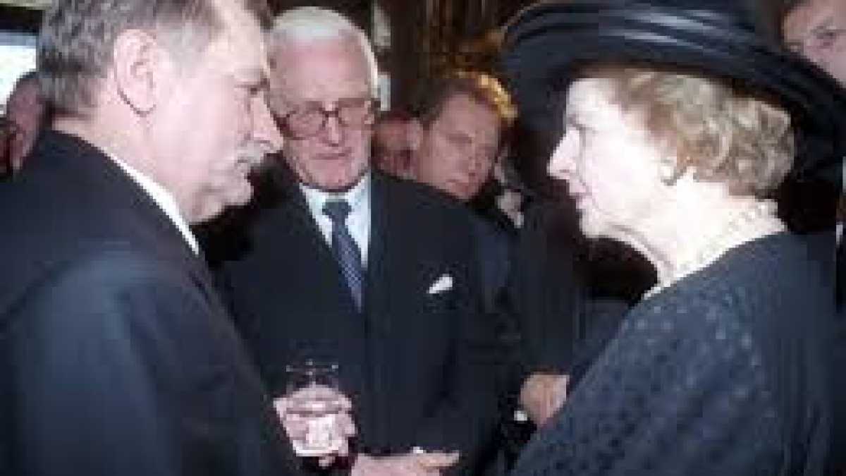 Immagine di Maggie “la polonaise”. I thatcheriani d’Europa sono a Varsavia