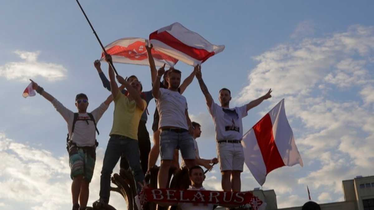 Immagine di Le proteste di Minsk hanno il loro inno, la canzone di tutti i cambiamenti dell'est