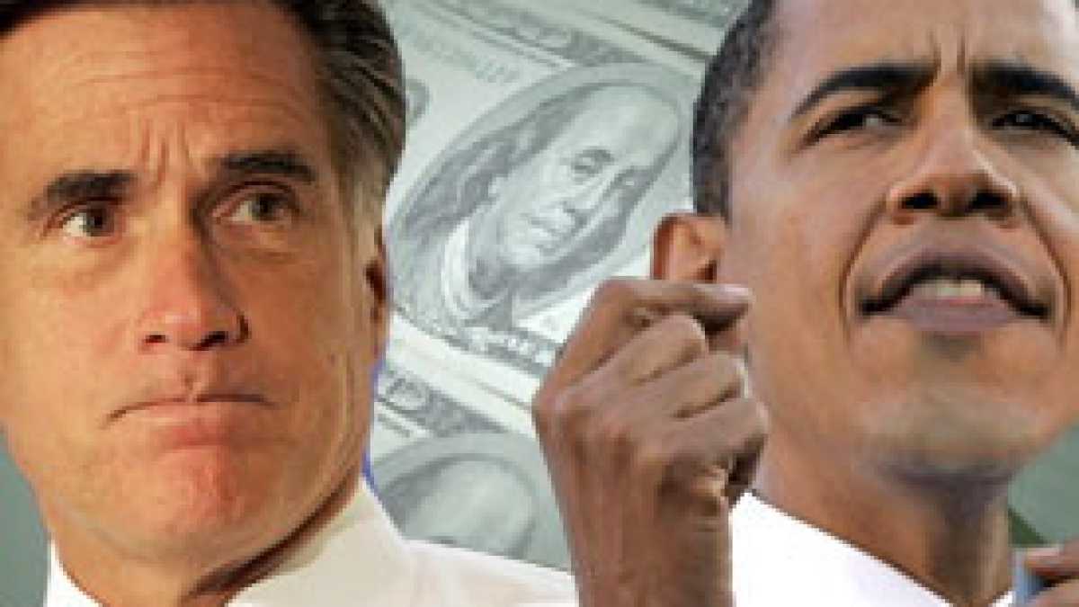 Immagine di Romney contro Obama