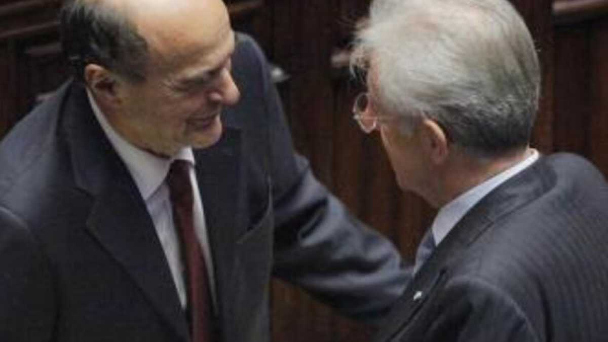 Immagine di Bersani fa scouting col loden