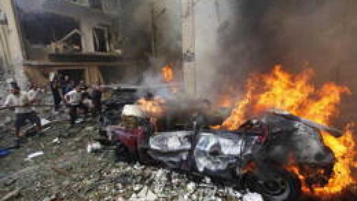 Immagine di Esplode un'autobomba a Beirut