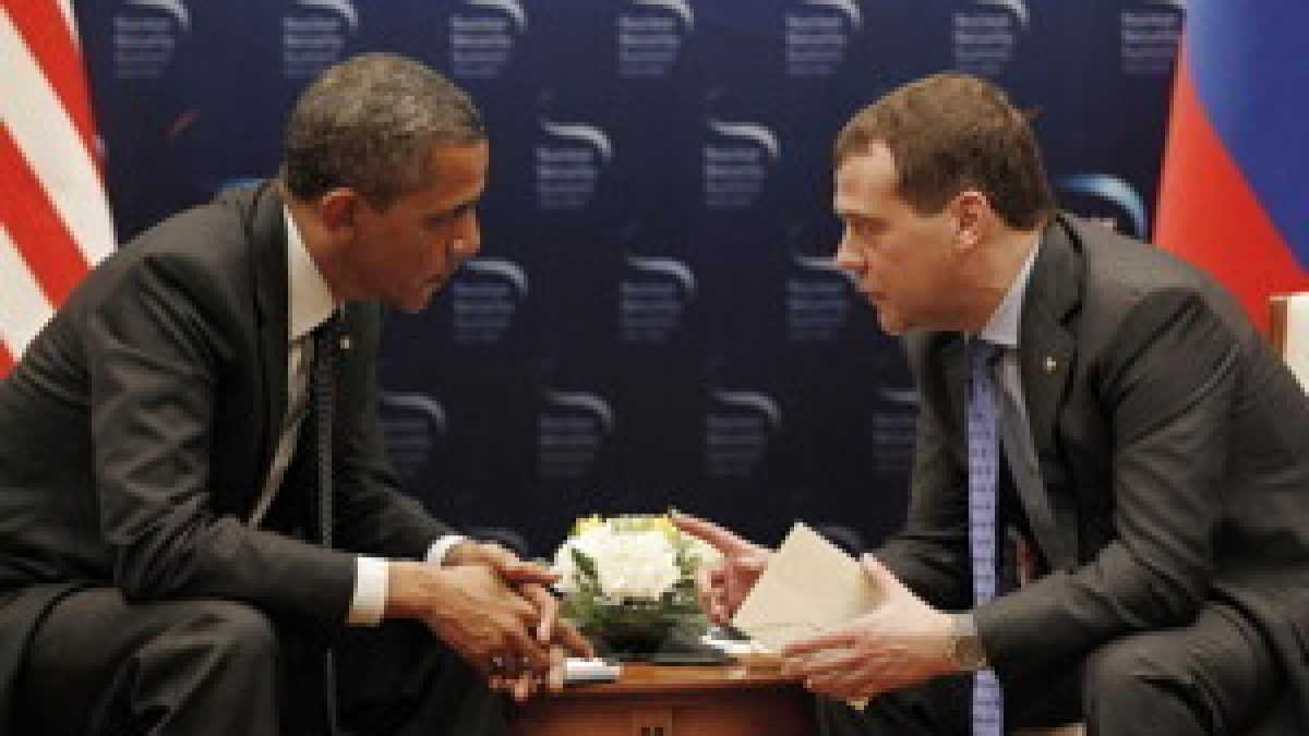 Immagine di Obama e lo “space” russo