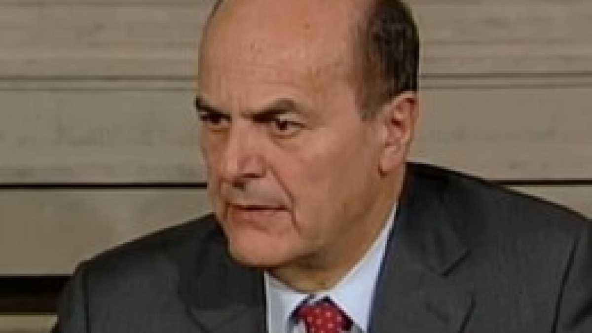 Immagine di Bersani: "Ci mettiamo al servizio della governabilità"