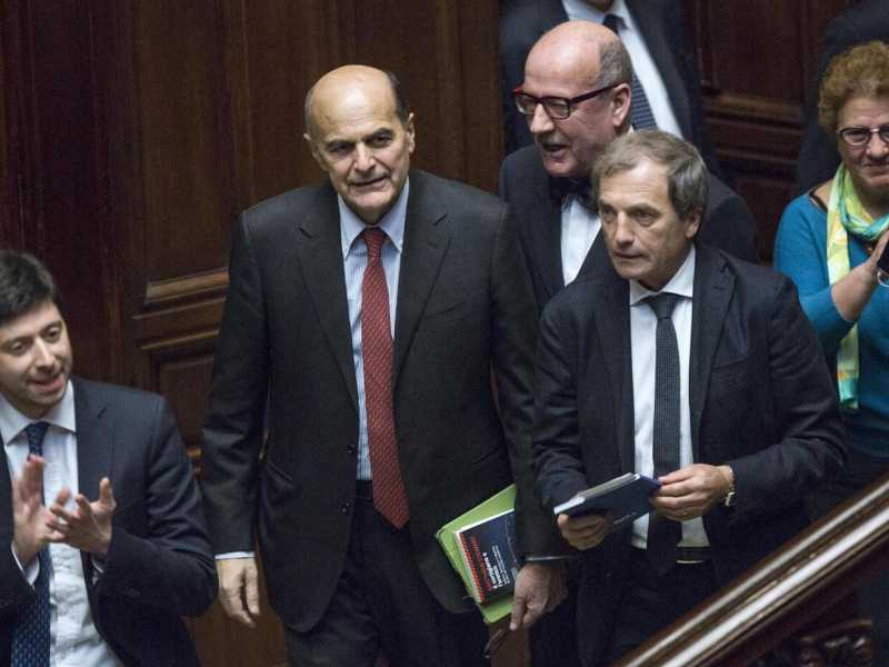 Pier Luigi Bersani (foto LaPresse)