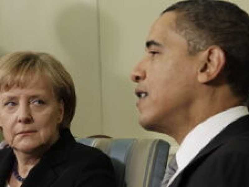 La guerra Merkel-Obama