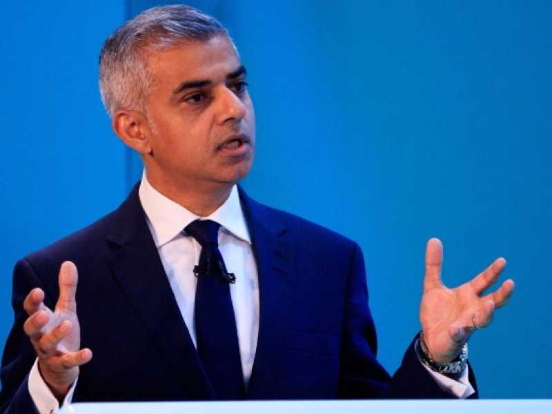 Il sindaco di Londra, Sadiq Khan (foto LaPresse)