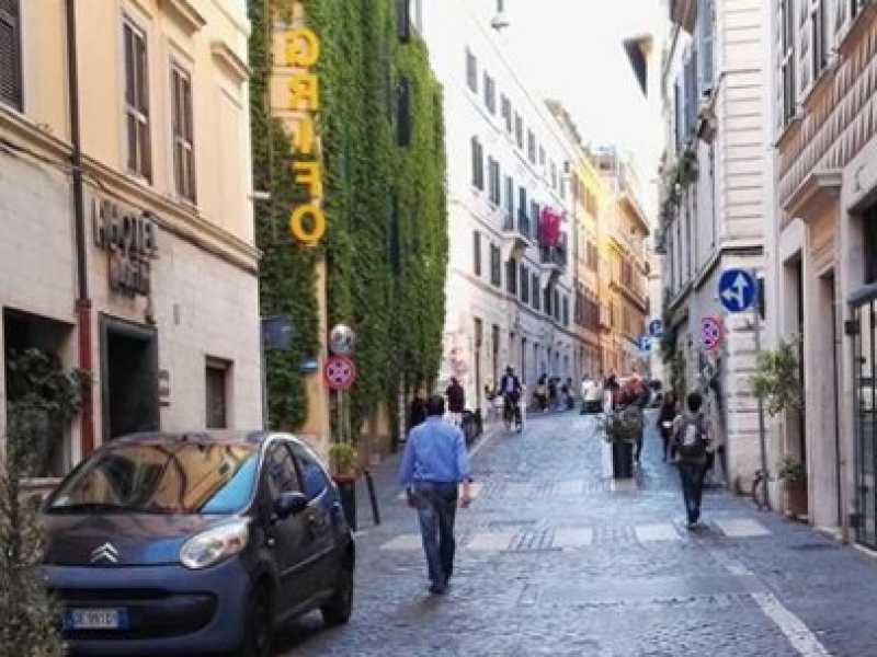 via del Boschetto, foto tratta da Facebook