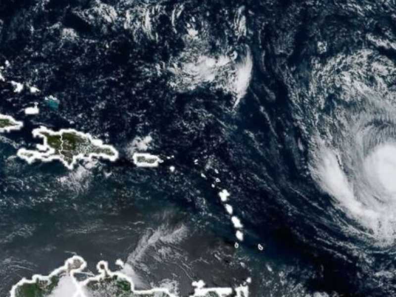 Una ripresa satellitare dell'uragano Irma 