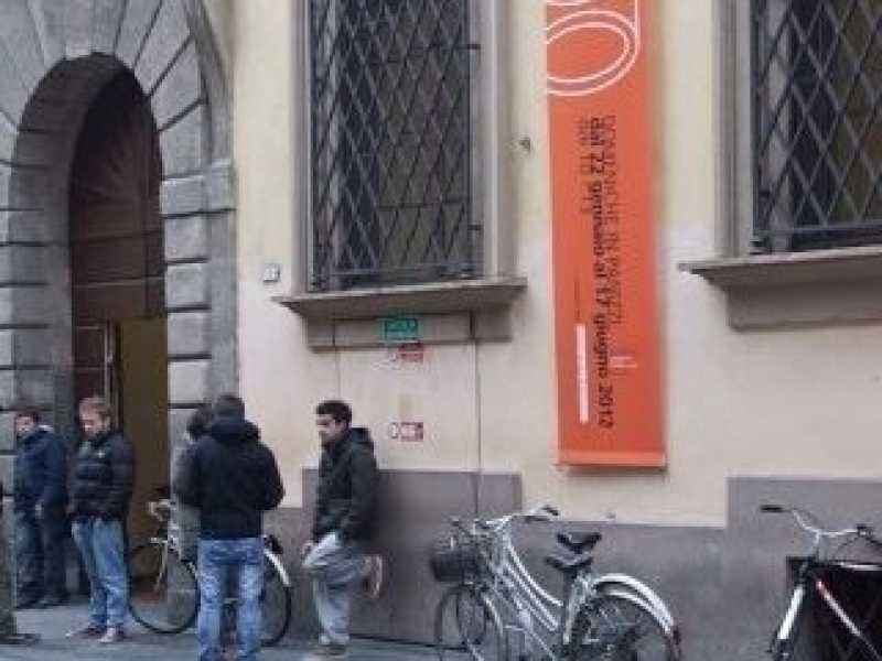 L'esterno della biblioteca Panizzi di Reggio Emilia (foto dal sito del comune)