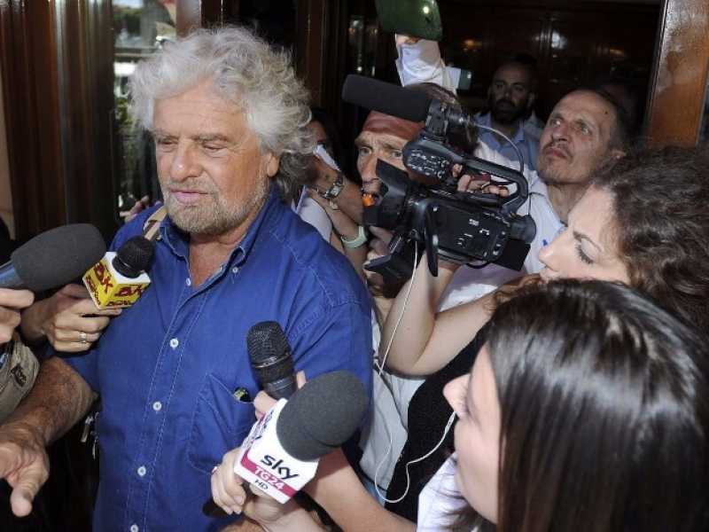 Beppe Grillo (foto LaPresse)