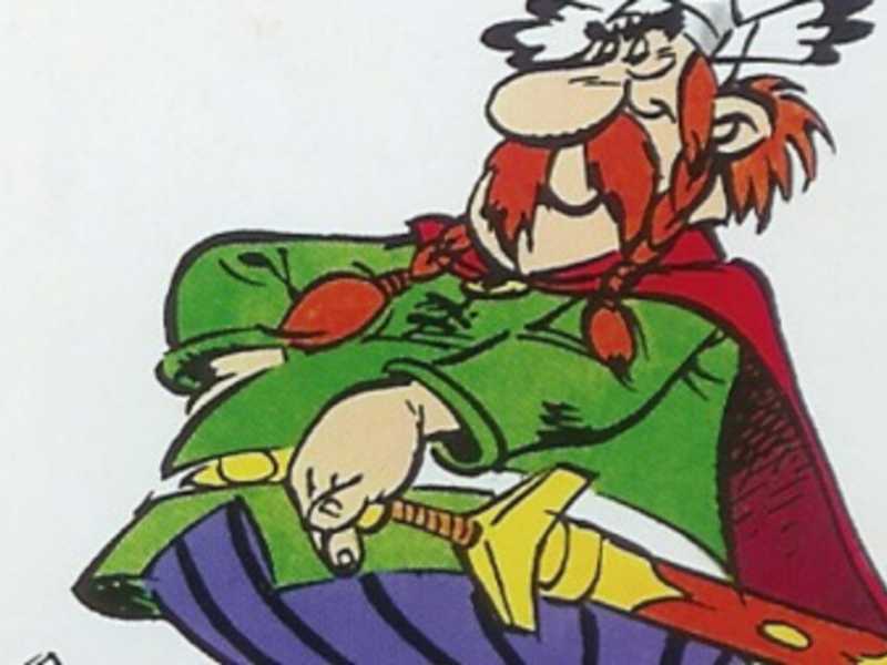 Il personaggio di Abraracourcix 