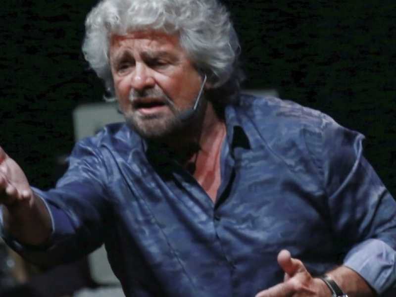 Beppe Grillo (foto LaPresse)