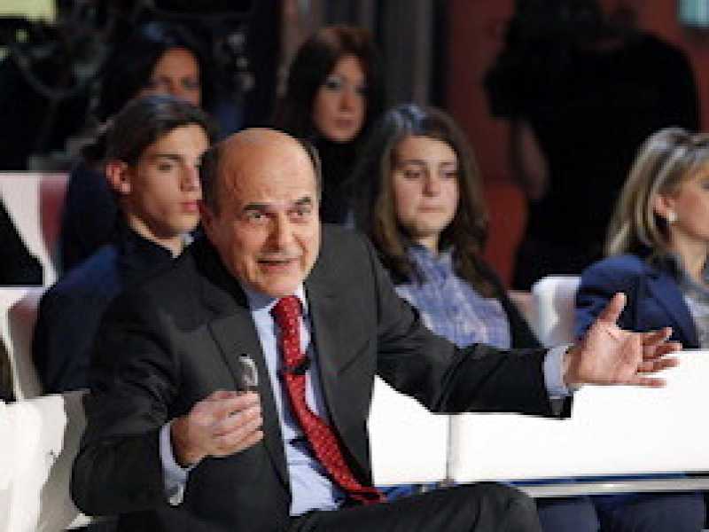 Bersani non lo capisco, il tono sì, sembra sempre che non glielo fan fare
