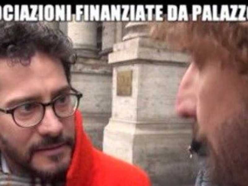 Francesco Spano intervistato dalla Iena Filippo Roma