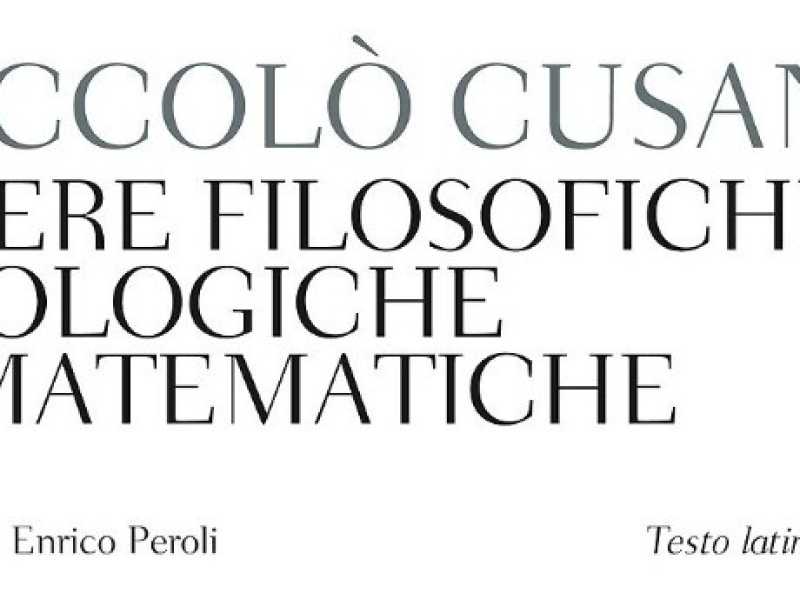 Opere filosofiche, teologiche e matematiche