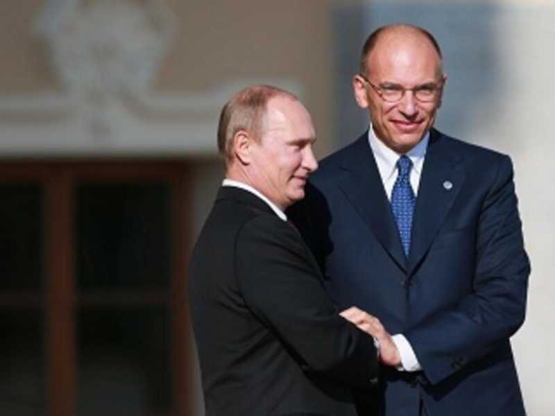 Letta: "Abbiamo firmato 28 accordi commerciali con la Russia"