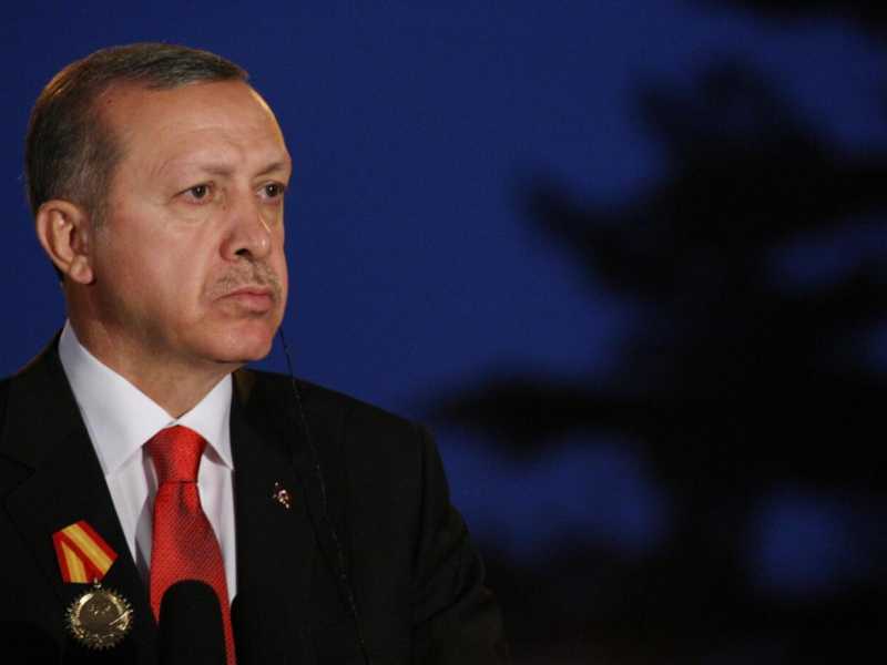 Recep Tayyip Erdogan (foto LaPresse)