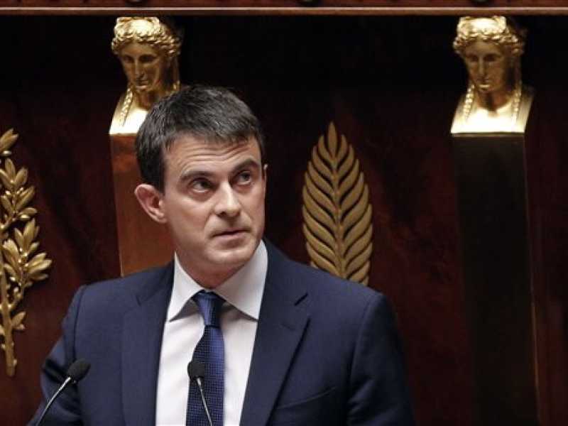 Il premier francese Manuel Valls (Foto Ap)