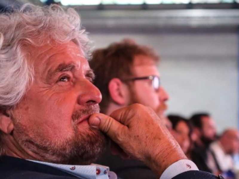Beppe Grillo (foto LaPresse)