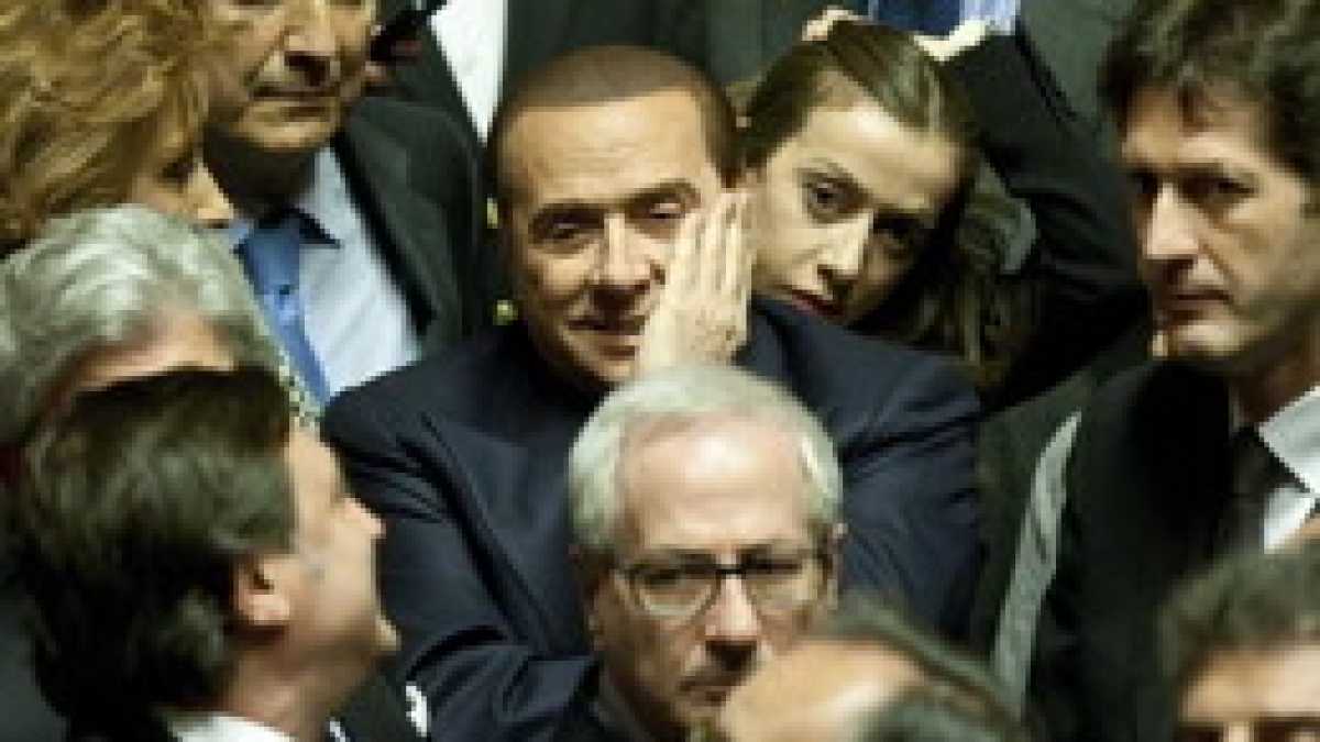 Immagine di Berlusconi ridens