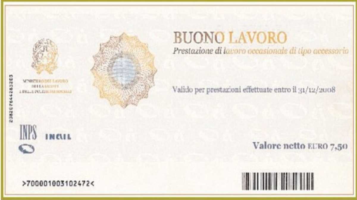Immagine di La guerra ai ticket lavoro che incoraggiano il sommerso
