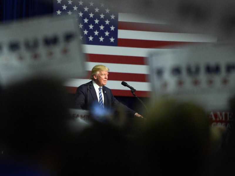 Donald Trump (foto LaPresse)