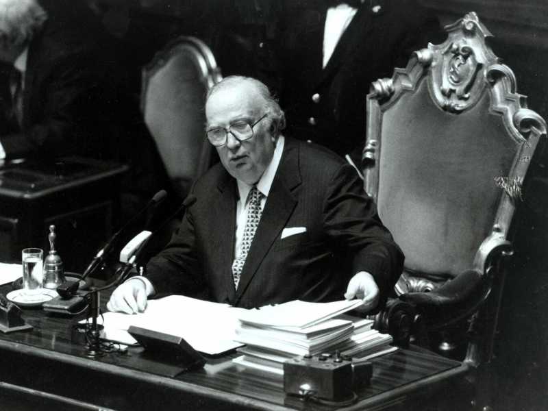 Giovanni Spadolini (foto LaPresse)