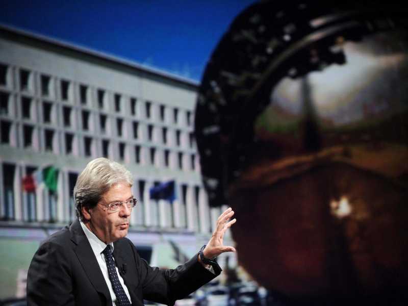Paolo Gentiloni (foto LaPresse)
