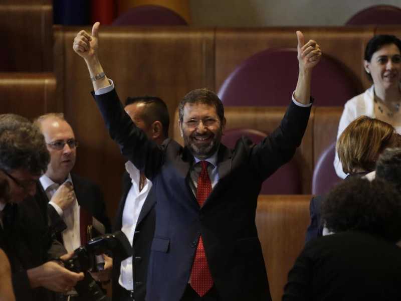 Il sindaco di Roma Ignazio Marino (foto LaPresse)