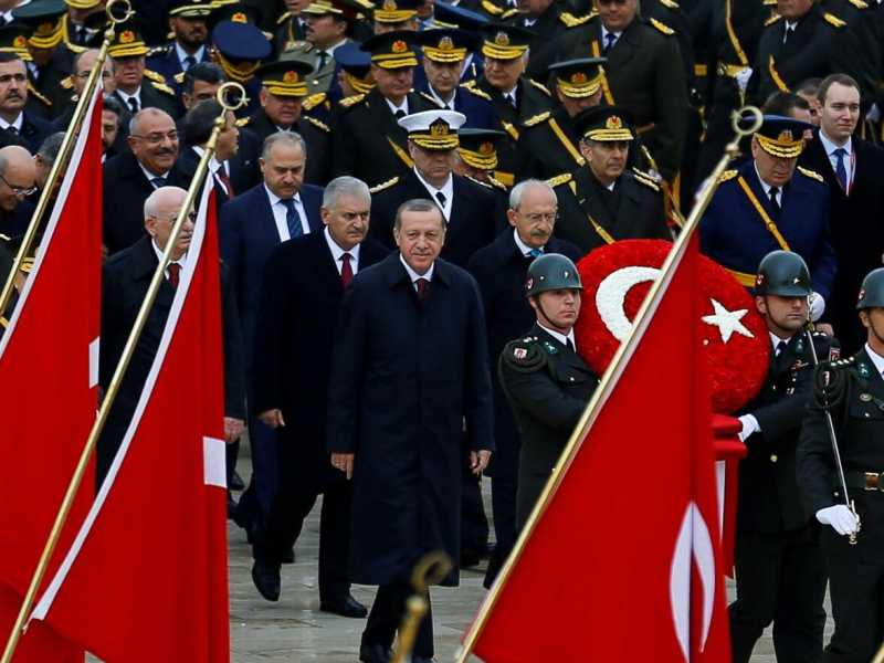Tayyip Erdogan (foto LaPresse)