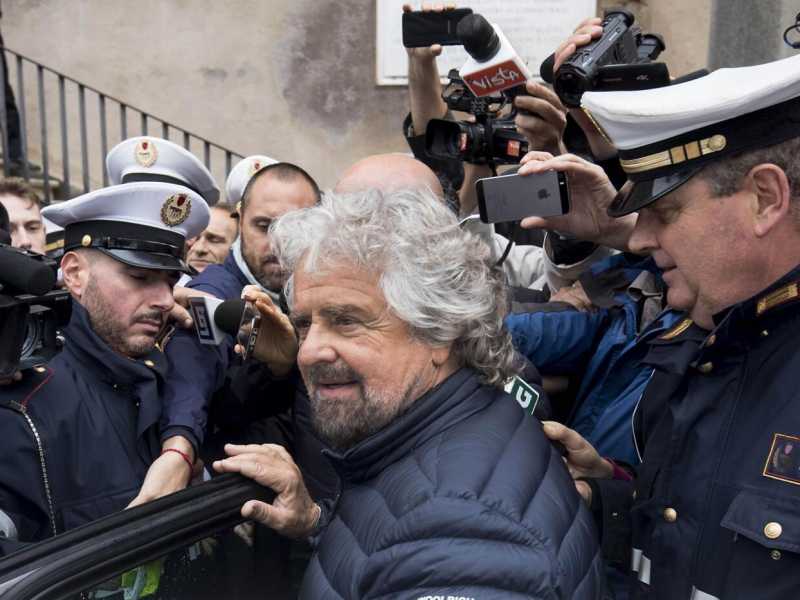 Beppe Grillo (foto LaPresse)