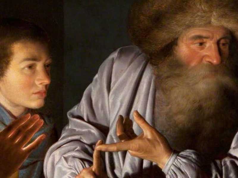 Willem van der Vliet (1583/1584&ndash;1642), &ldquo;Il filosofo e i suoi allievi&rdquo;, National Trust for Scotland, Brodie Castle