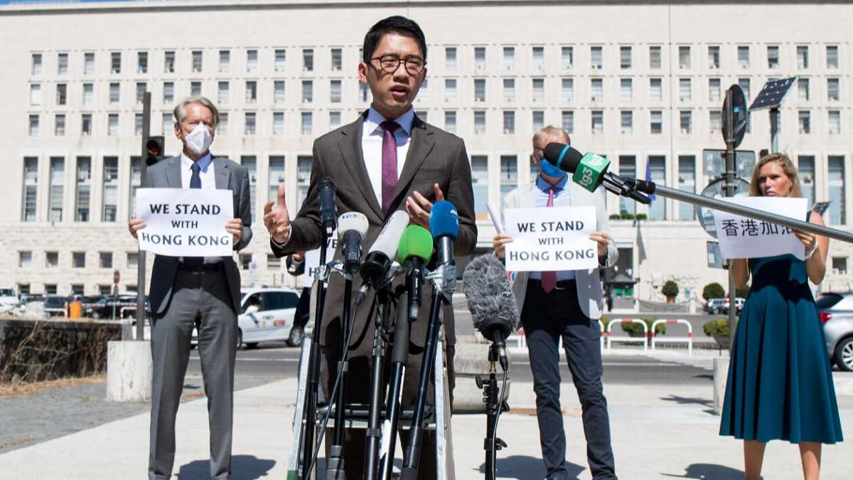Immagine di Nathan Law e Wang Yi a Roma. Il mondo alla rovescia