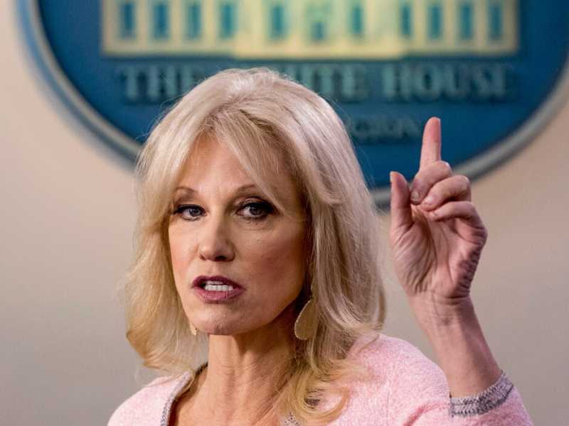 Kellyanne Conway (foto LaPresse)