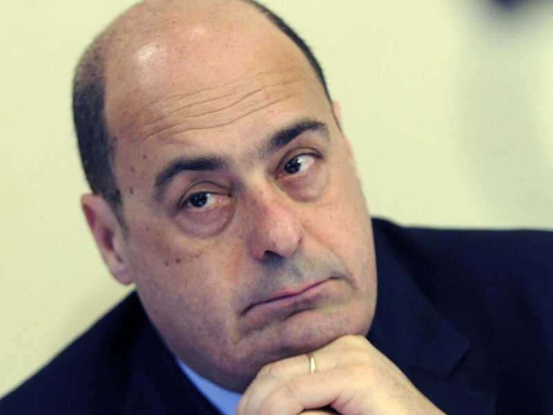 Il presidente della regione Lazio Nicola Zingaretti (foto LaPresse)