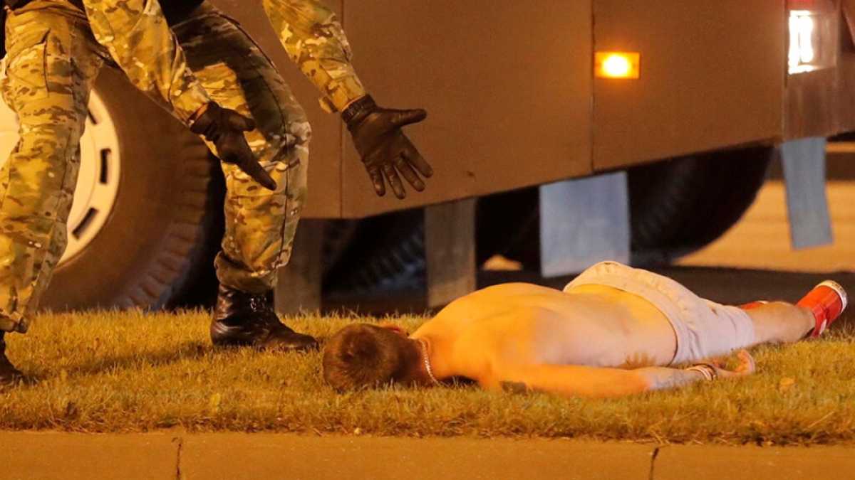 Immagine di La verità e la propaganda sull'immagine iconica di Minsk