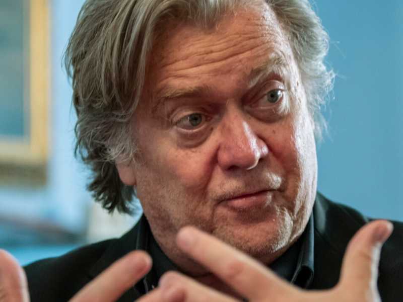 Steve Bannon (foto LaPresse)