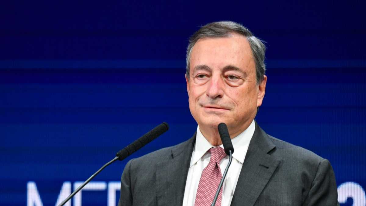 Immagine di Parlare di lavoro e giovani senza tabù. La versione di Draghi