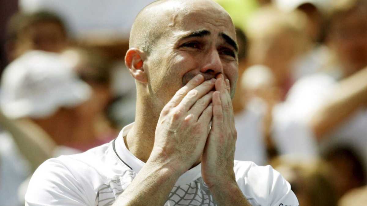 Immagine di Agassi, il tennista sconfitto dalle vittorie