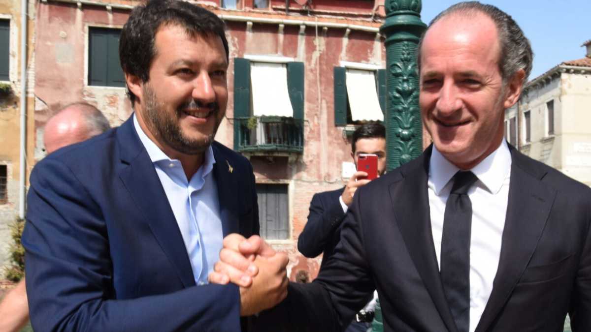 Immagine di Così Salvini ordina di boicottare la lista di Zaia, ma i leghisti veneti se ne infischiano