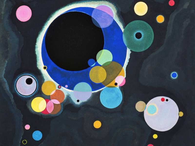Several Circles, Vasilij Vasil'evič Kandinskij
