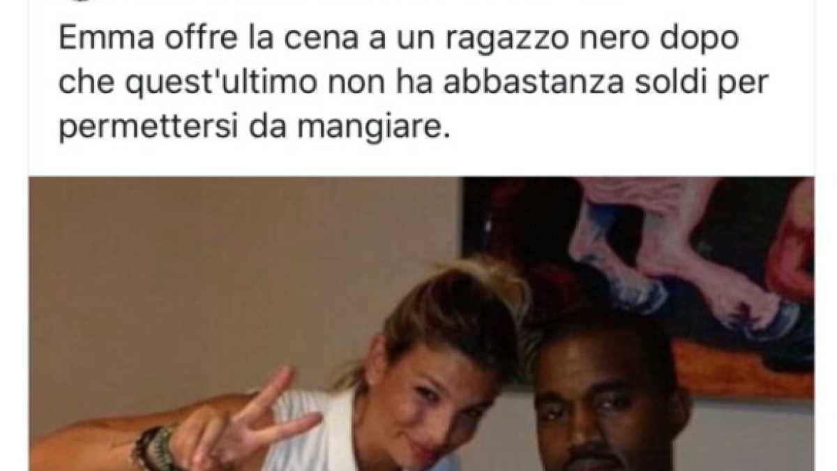Immagine di Dietro alle critiche a Emma Marrone per la foto con Kanye West non c'è alcuna logica
