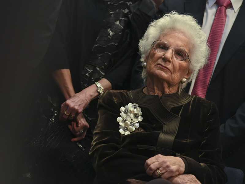 &nbsp;Liliana Segre (foto LaPresse)